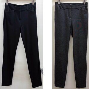 [SOLD] Work Pants Bundle: Express Stretch+ Midrise Skinny Pants, Black, Gray